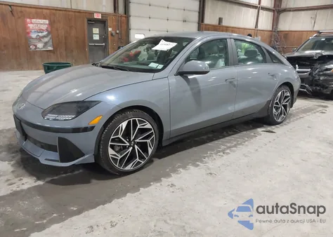 2025 Hyundai Ioniq 6 Sel from USA, damaged, VIN KMHM34AC8SA092136